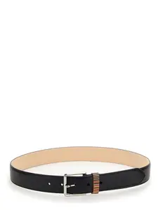 Paul Smith Men's Leather Belt in Black