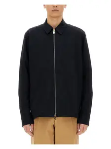 Paul Smith Men's Shirt Jacket in Blue