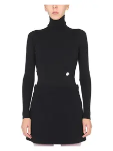 Patou Women's Turtleneck Shirt in Black