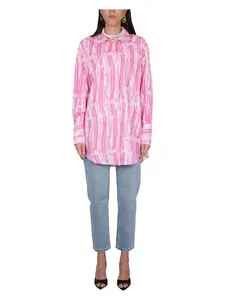 Patou Women's Shirt Dress in Pink