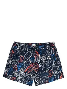 Paul Smith Men's Swimsuit With Print in Blue
