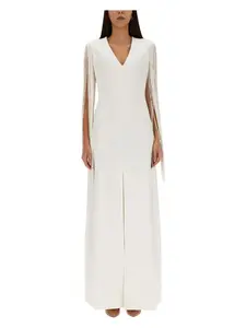 Max Mara Women's Column Dress in White