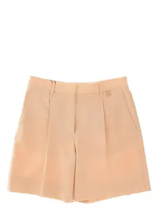 Burberry Women's Wool Shorts in Pink