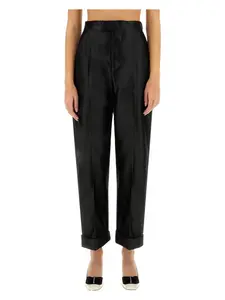 Tom Ford Women's Silk Pants in Black