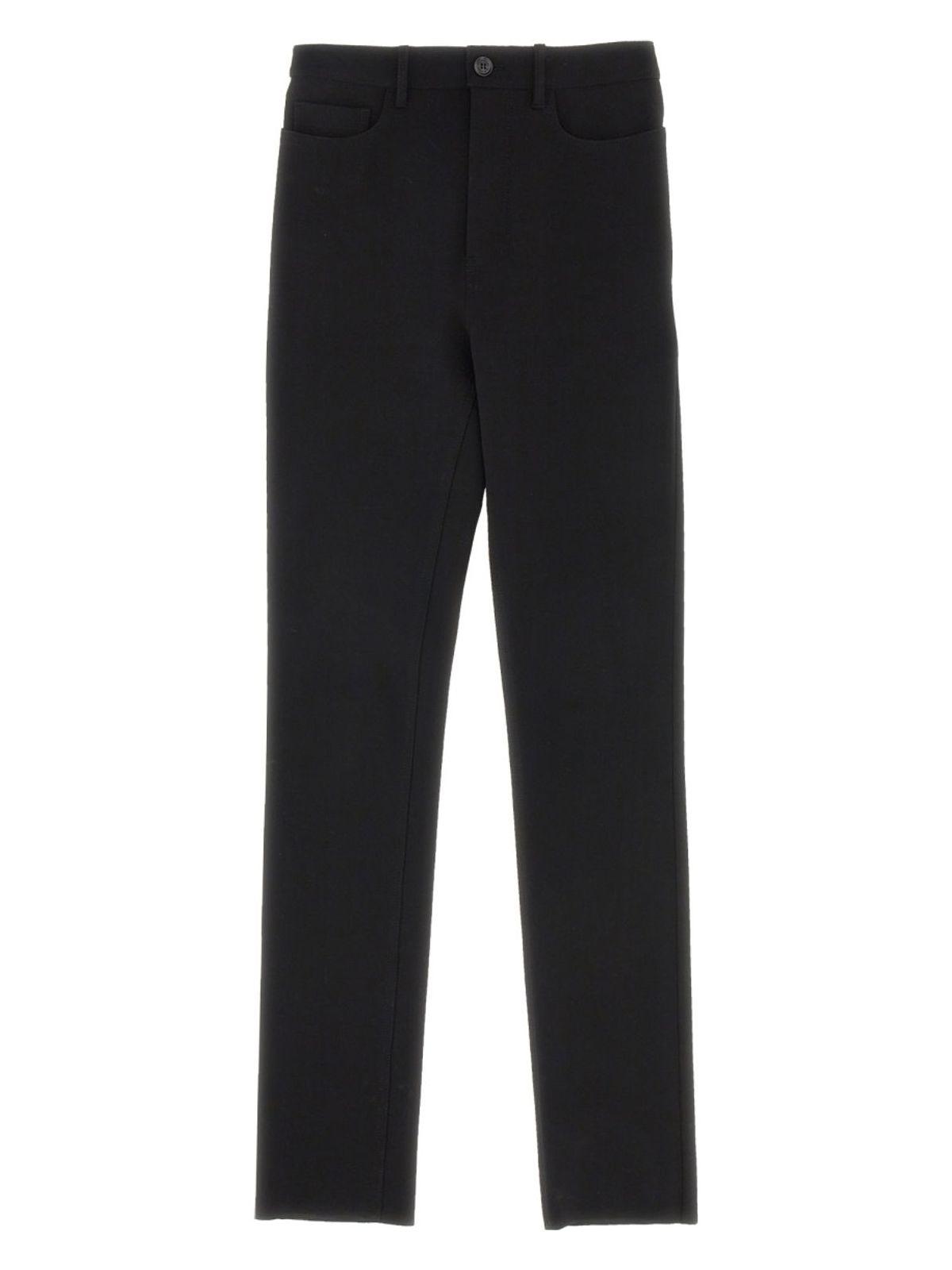 Balenciaga Women's Skinny Leg Jeans in Black