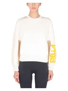 Stella McCartney Women's Sweatshirt With Logo in White