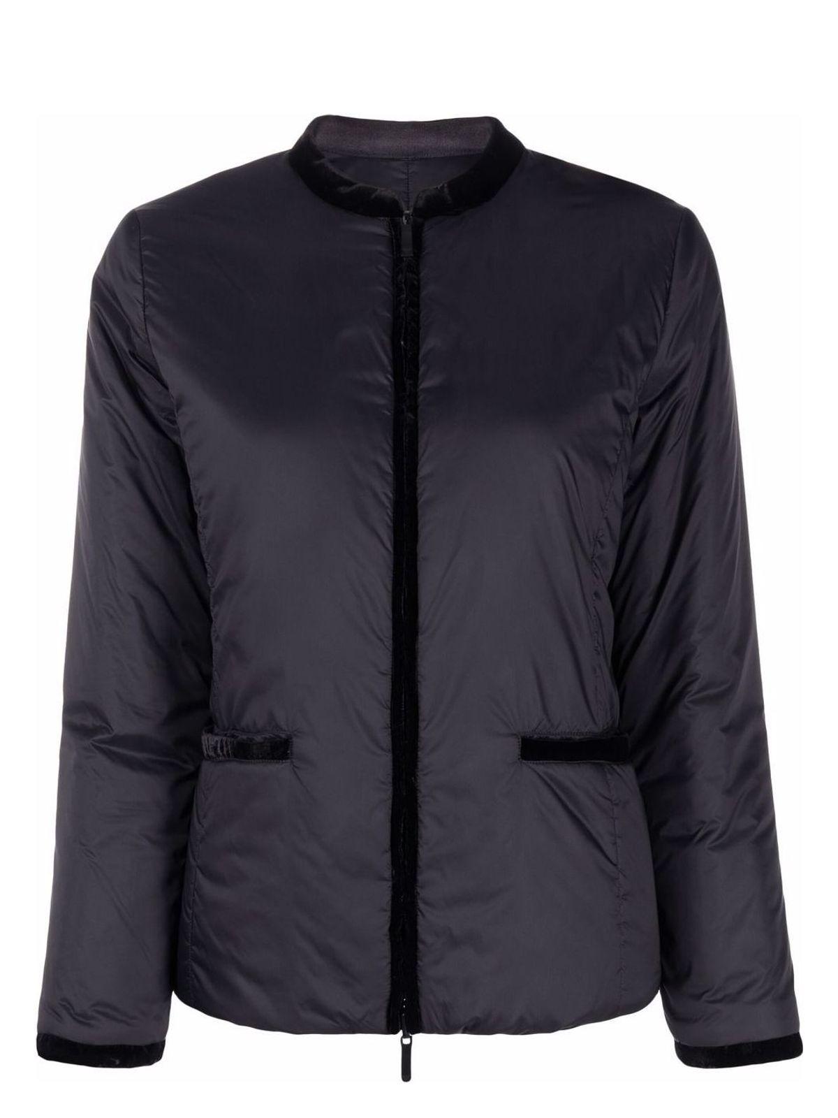 Emporio Armani Women's Nylon Jacket in Black
