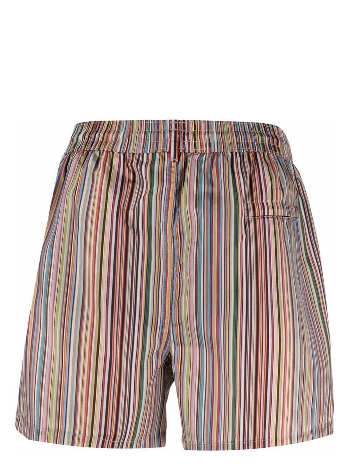 Paul Smith Men's Swimming Suit and Signature Stripe Swim Shorts