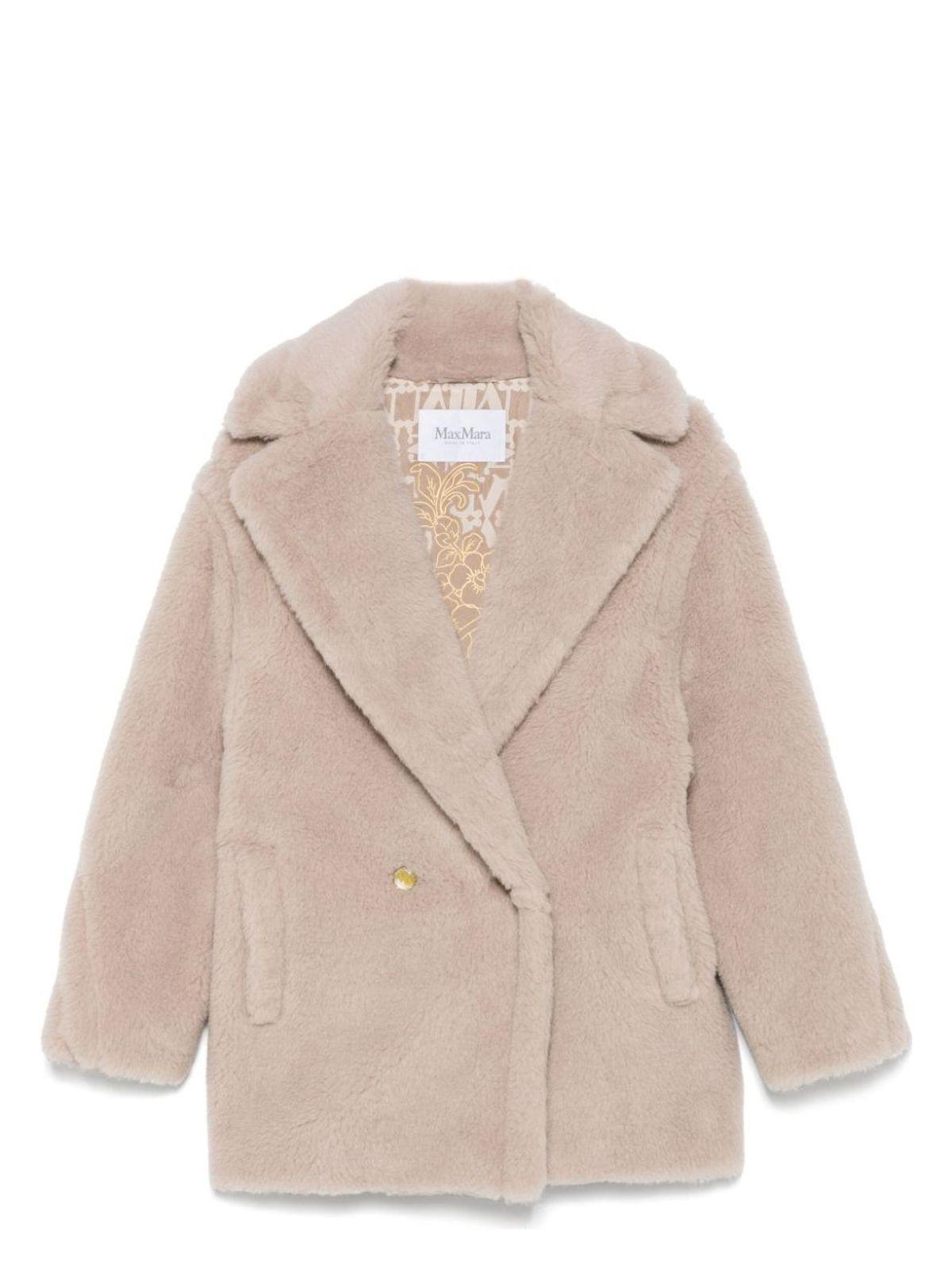 Max Mara Women's Wool Coat in Beige