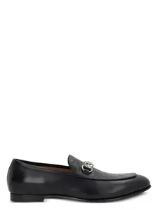 Gucci Men's Leather Loafers in Black