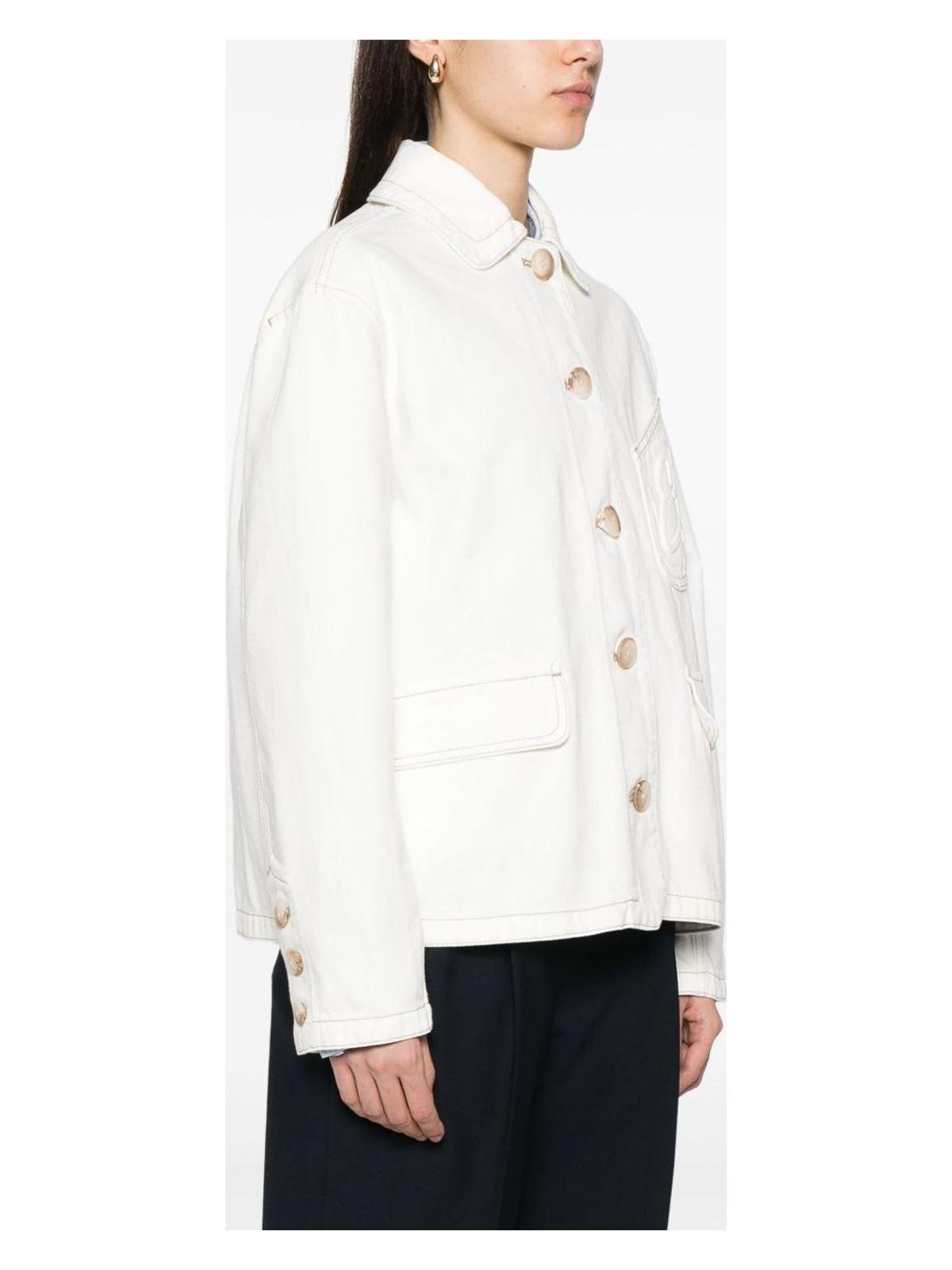 Emporio Armani Women's Cotton Jacket in White