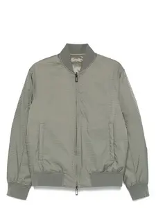 Emporio Armani Men's Jacquard Nylon Bomber Jacket