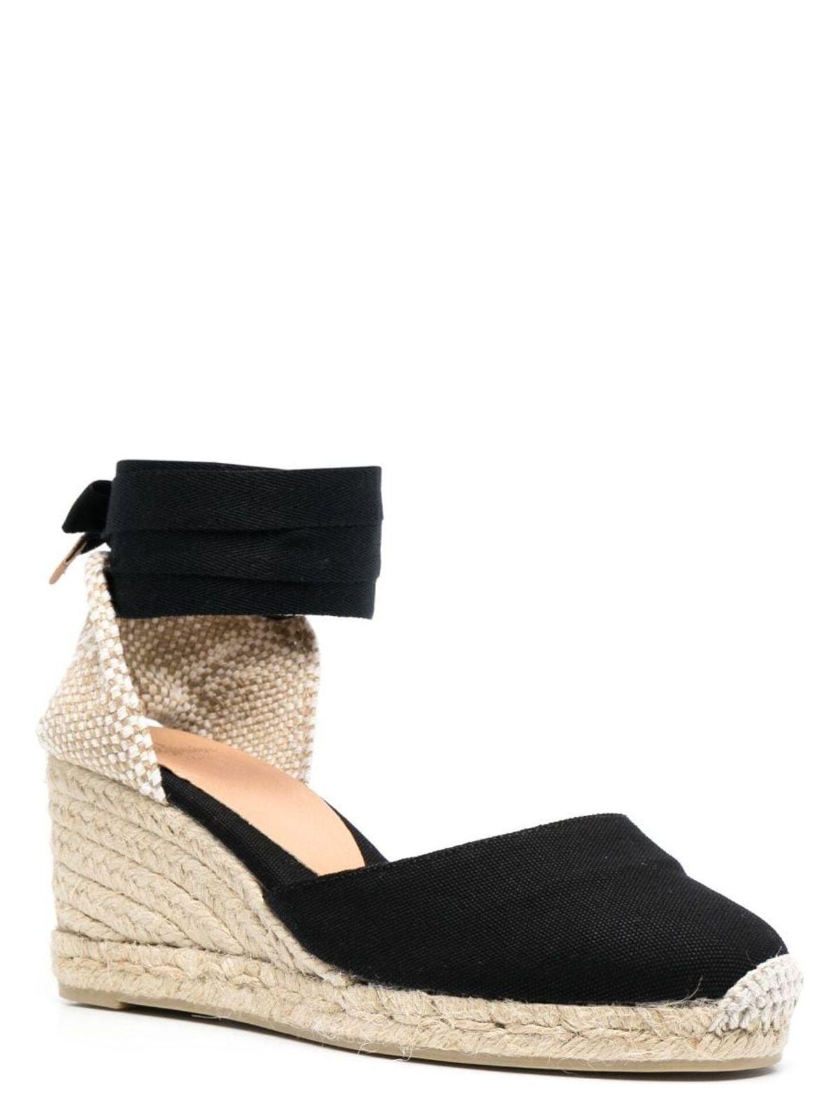 Castañer Castañer Women's Carina Canvas Espadrilles Sandal in Black