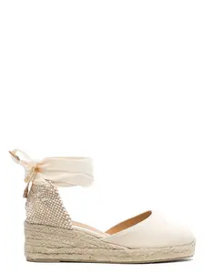 Castañer Castañer Women's Carina Canvas Espadrilles Sandal in Ivory