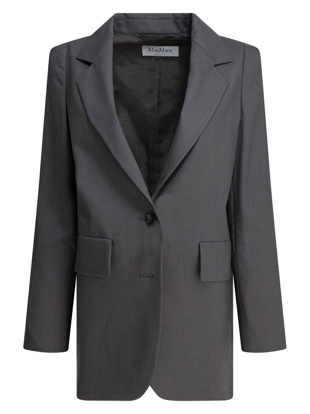 Max Mara Women's Jackets in Grey