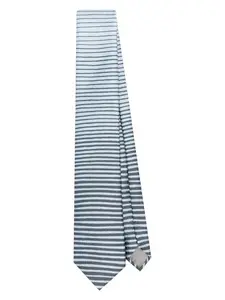 Giorgio Armani Men's Silk Tie in Blue