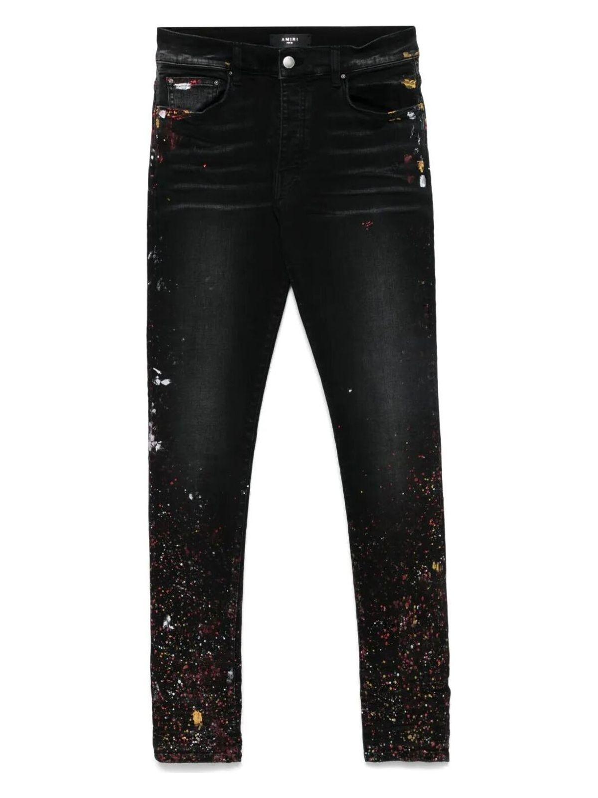 Amiri Painter Skinny Jeans in Black