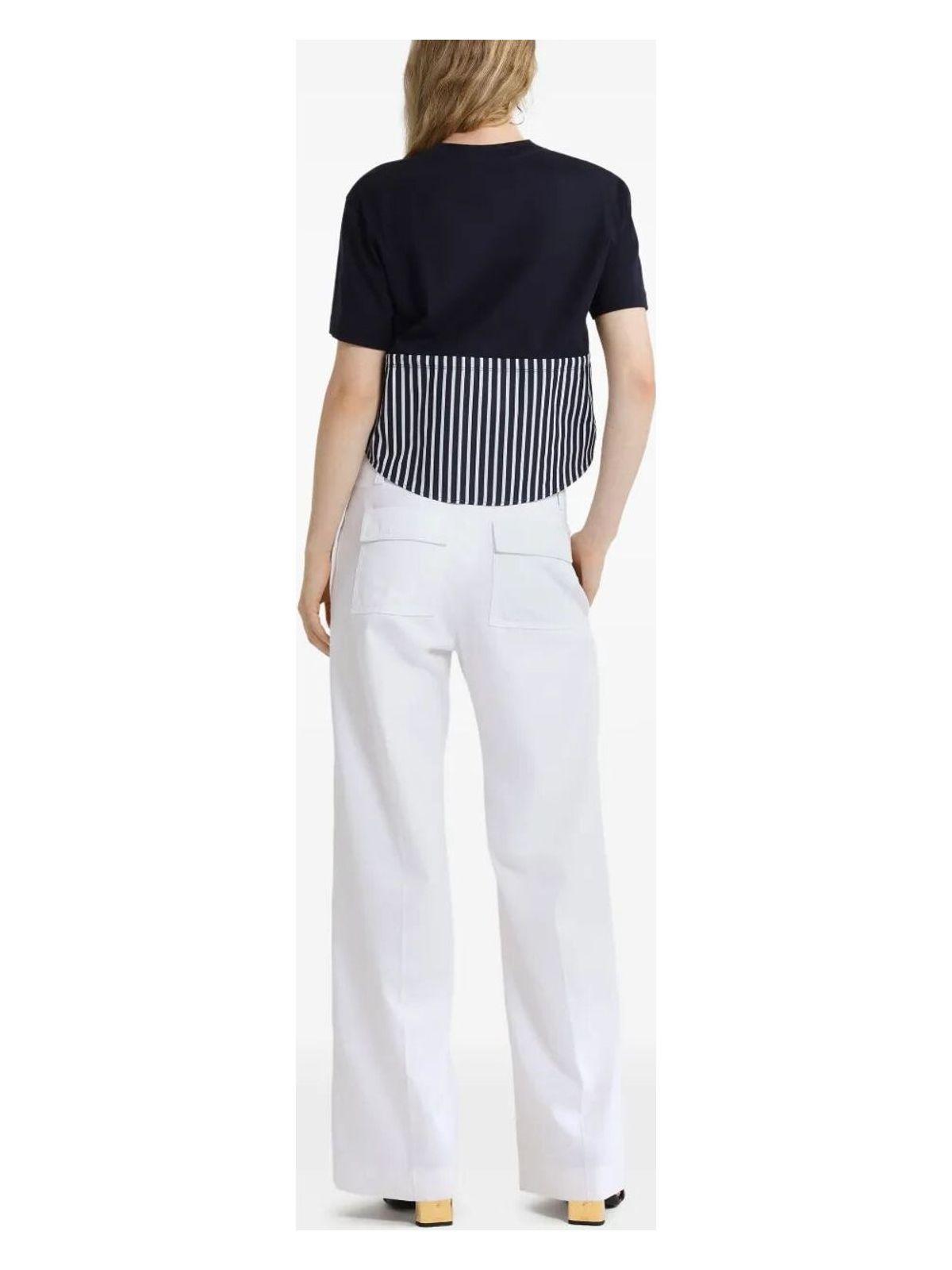 Patou Women's Large Belt Trousers in White