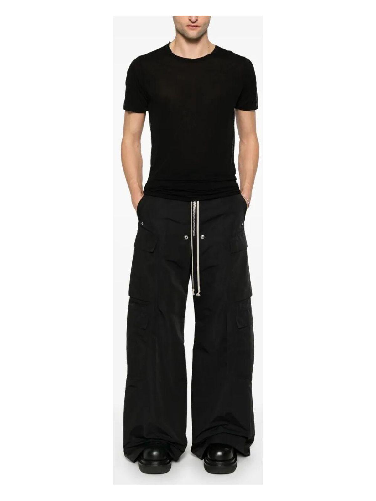 Rick Owens Men's Cargobelas Trousers in Black