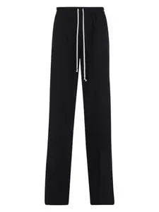 Rick Owens Men's Dietrich Drawstring Trousers in Black