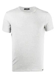 Tom Ford Men's Crew Neck T-Shirt in Grey