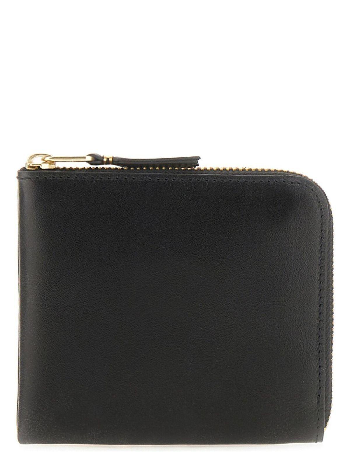 Comme Des GarÃ§ons Wallet Comme Des Garçons Wallet Classic Leather Line in Black