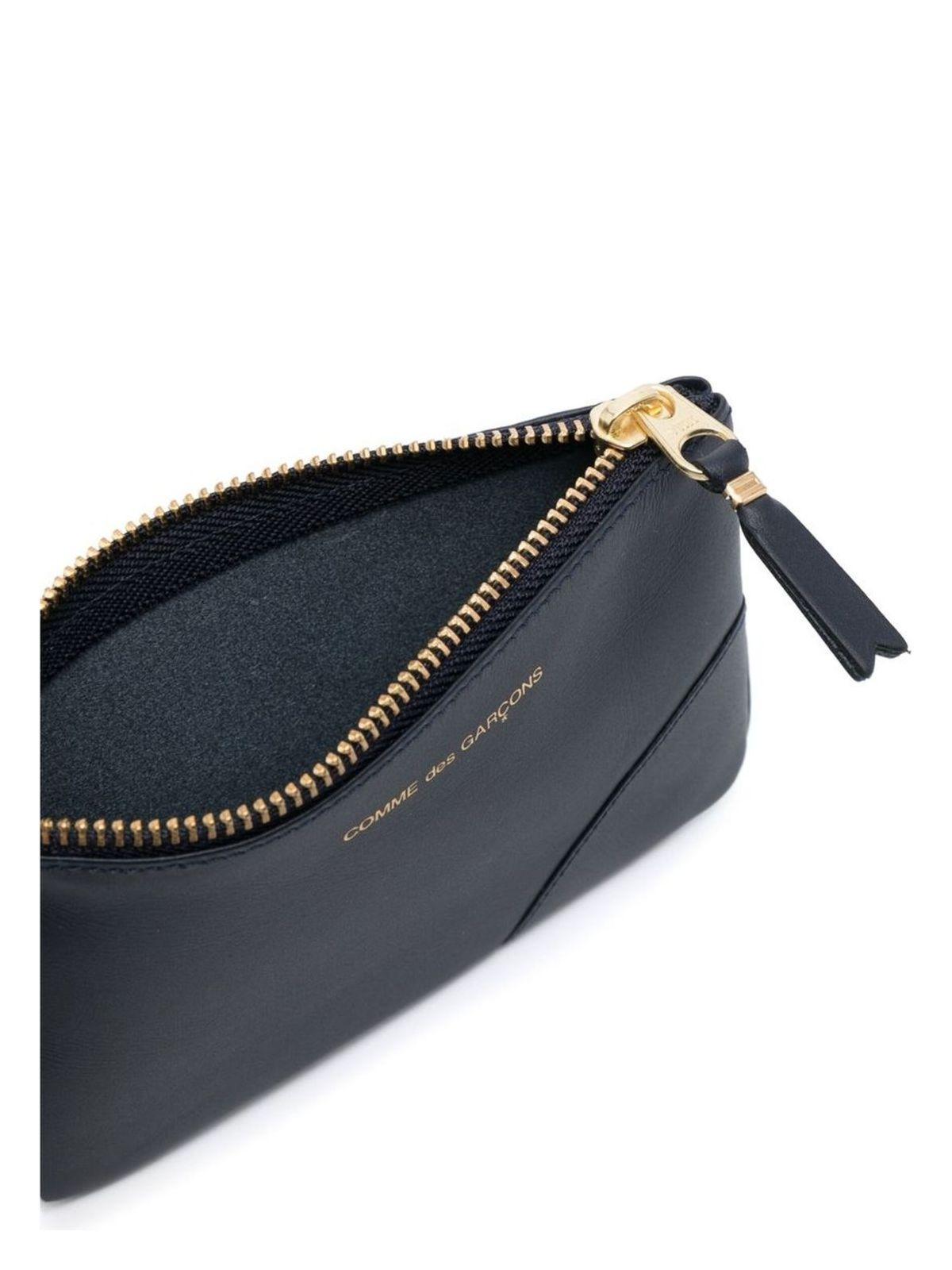 Comme Des GarÃ§ons Wallet Comme Des Garçons Wallet Classic Leather Line Wallet in Blue