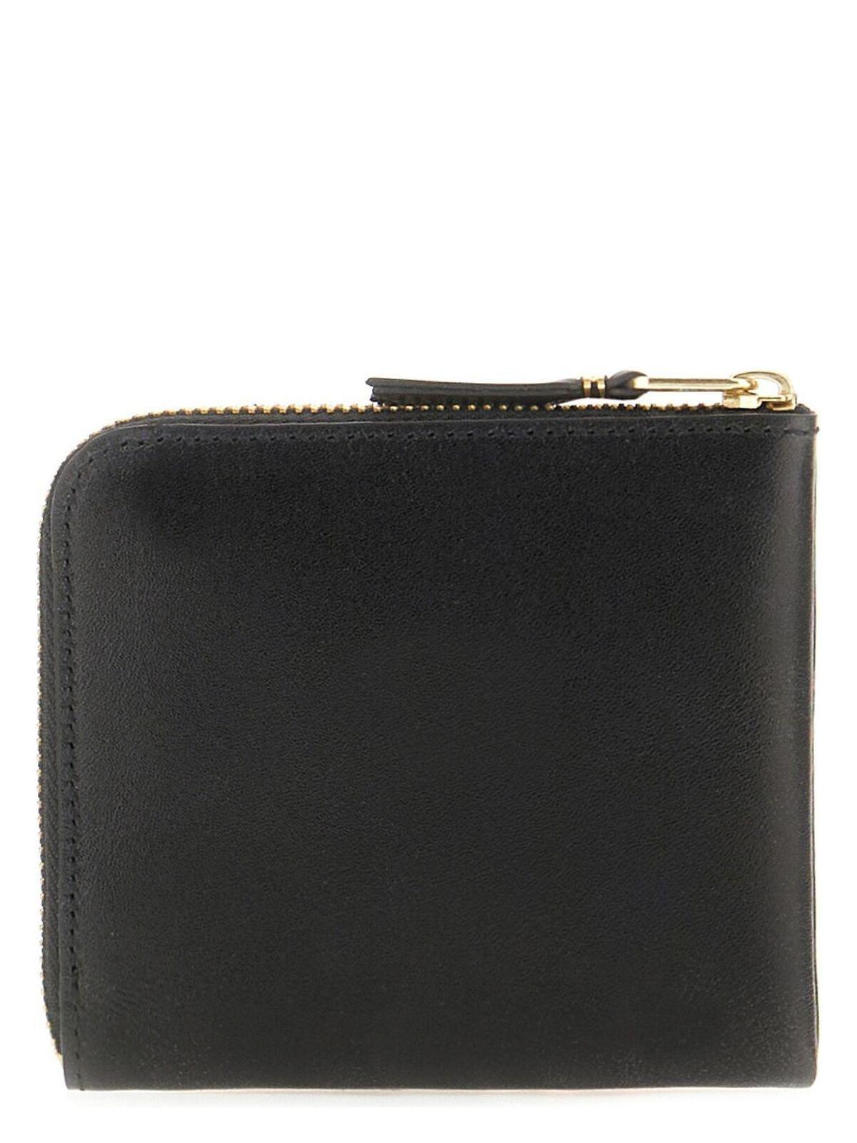 Comme Des GarÃ§ons Wallet Comme Des Garçons Wallet Classic Leather Line in Black