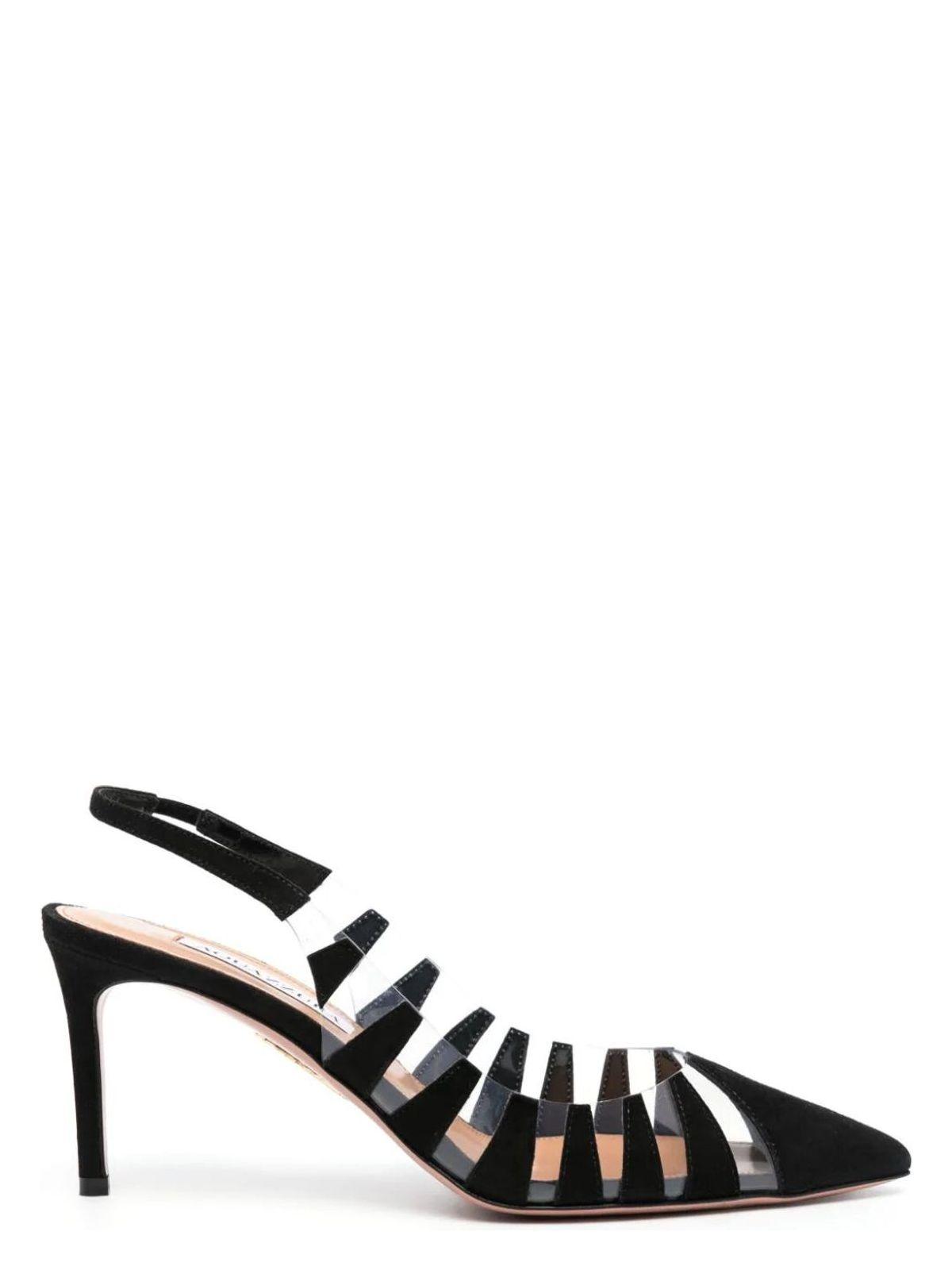 Aquazzura Women's Hot Rumor Sling Sandal in Black
