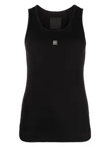 Givenchy Women's Cotton Tank Top in Black