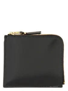 Comme Des GarÃ§ons Wallet Comme Des Garçons Leather Wallet in Black