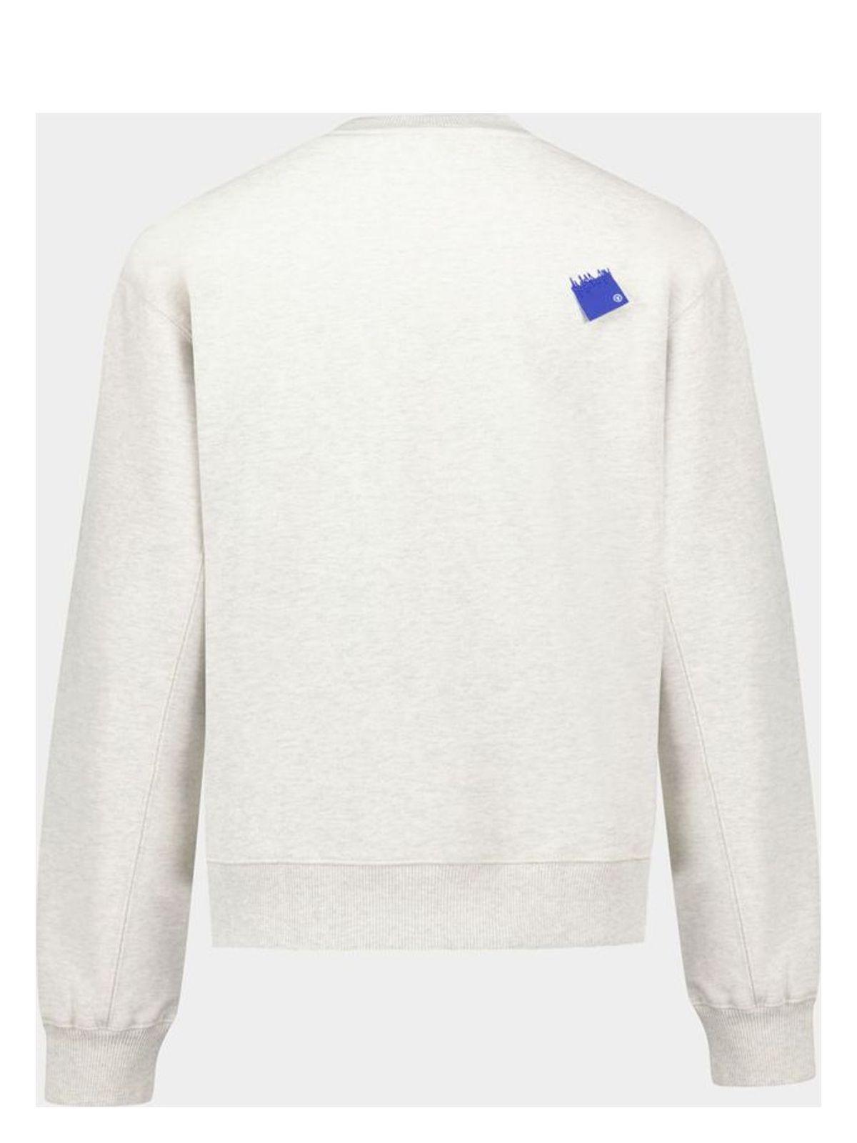 Adererror 01 Trouser Tag Sweatshirt in Beige