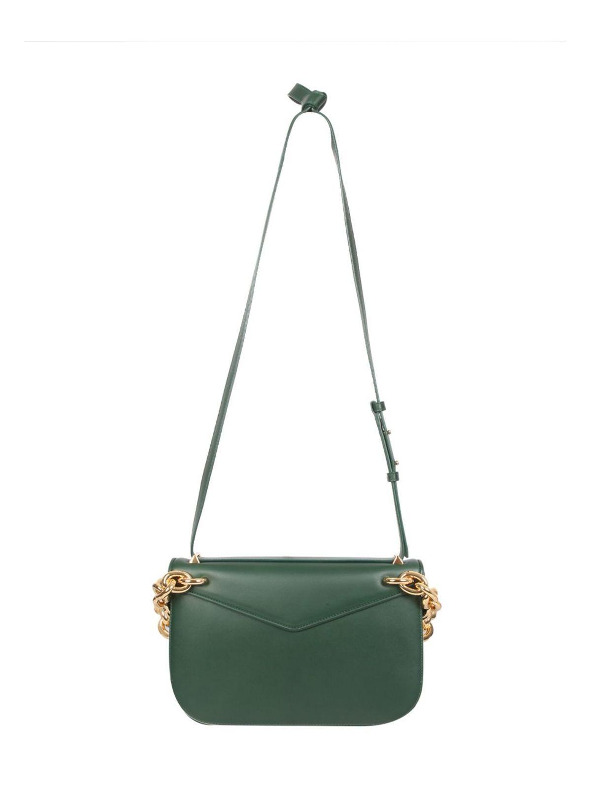 Bottega Veneta Women's Mount Leather Bag in Green