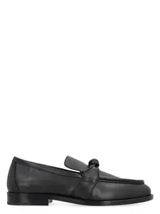 Bottega Veneta Women's Astaire Leather Loafers in Black