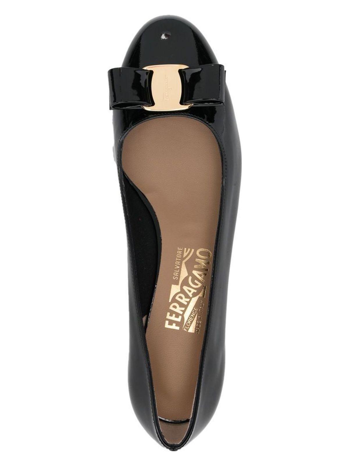 Ferragamo Women's Leather Pumps and Vara Pump Flats