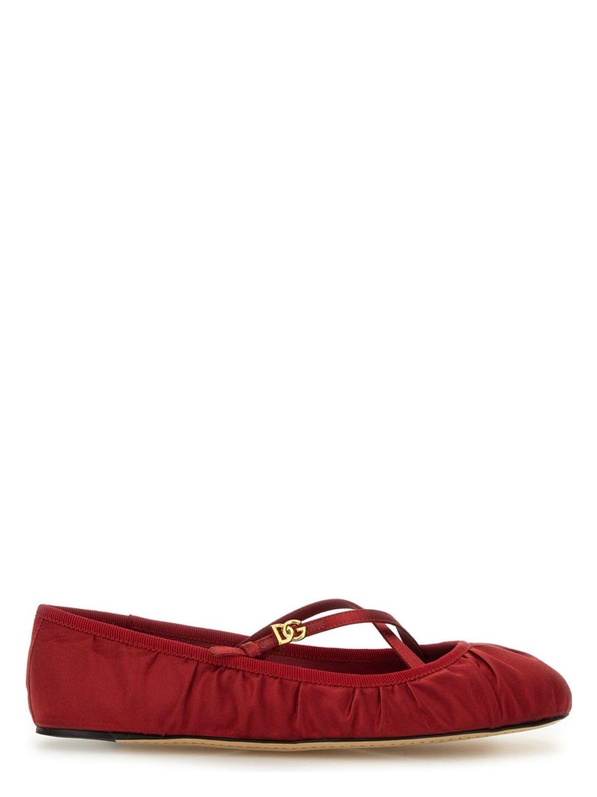 Dolce & Gabbana Satin Ballerinas