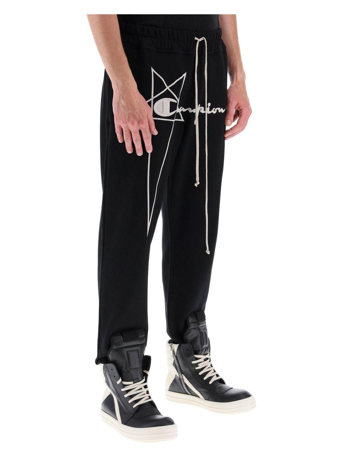 Rick Owens X Champion - Cotton Sweatpants