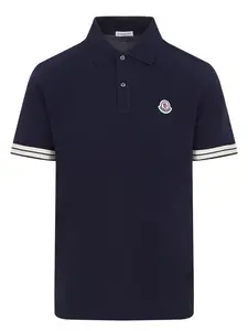 Moncler Men's SS Polo T-Shirt in 7A9