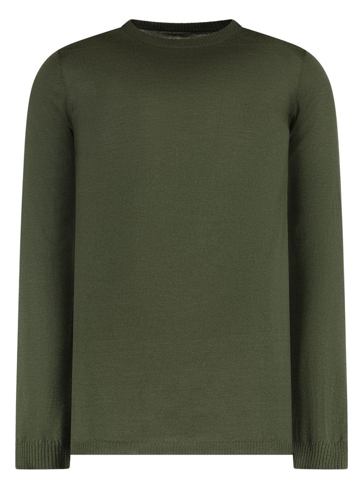 Rick Owens Virgin Wool Crew-neck Sweater