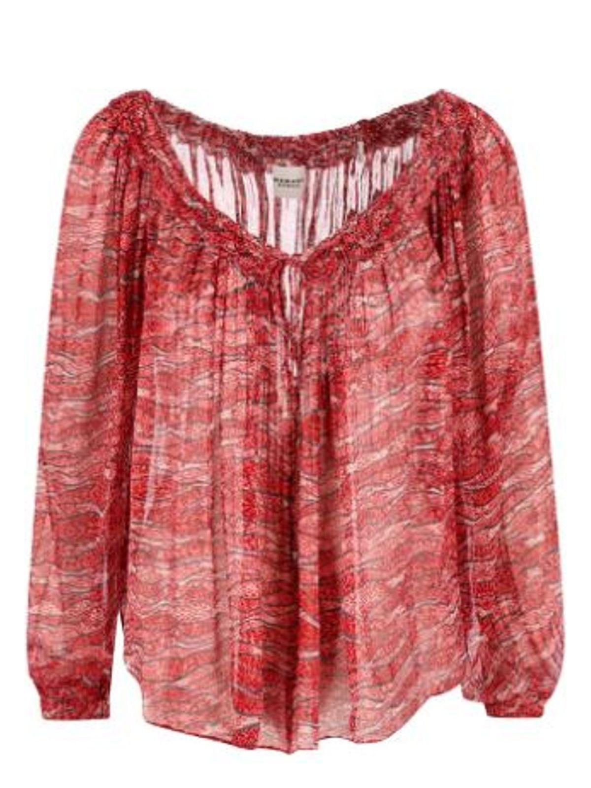 Isabel Marant Women's Soft Viscose Sweater in Red