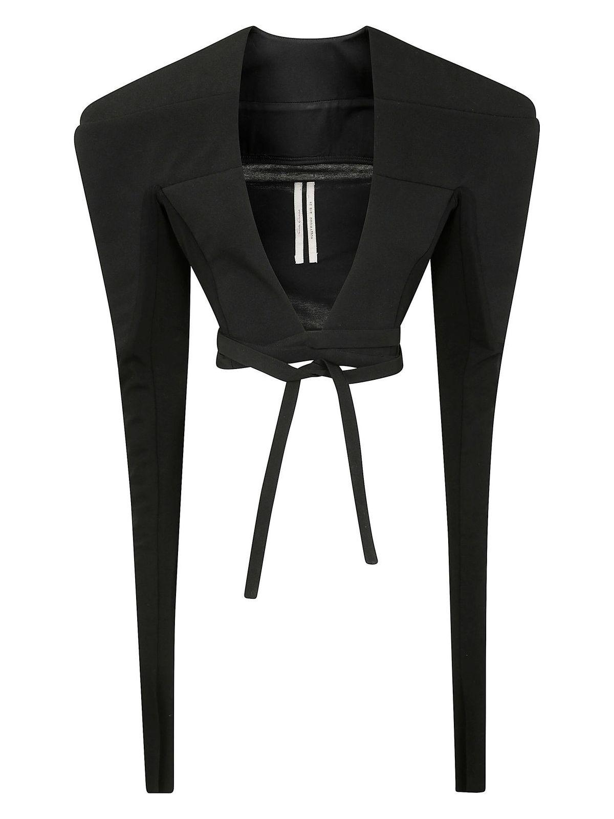 Rick Owens Women's T-Shirt Tight Top in Black