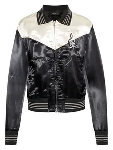 Amiri Ma Music Note Blouson in Black