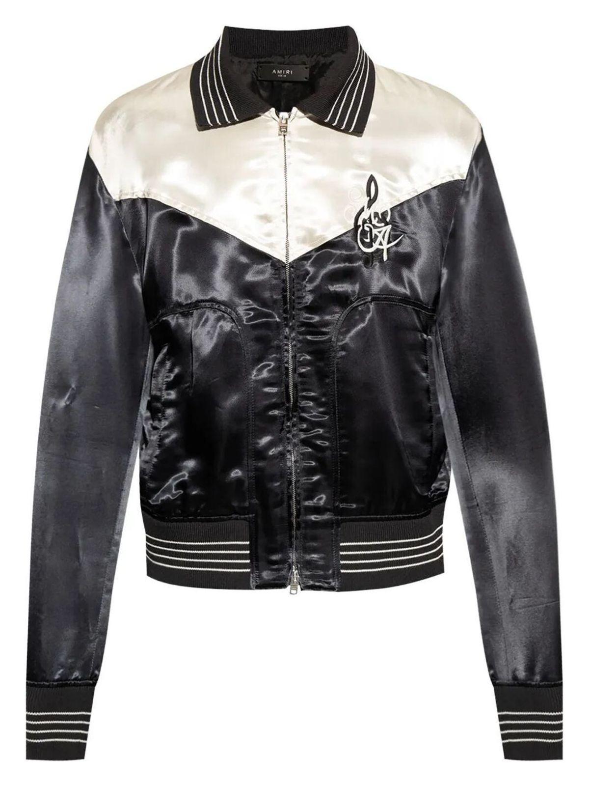 Amiri Ma Music Note Blouson in Black