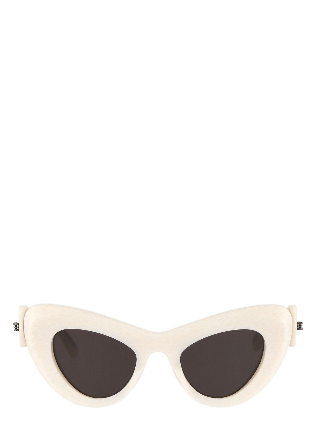 Balenciaga Eyewear Balenciaga Women's White Acetate Sunglasses