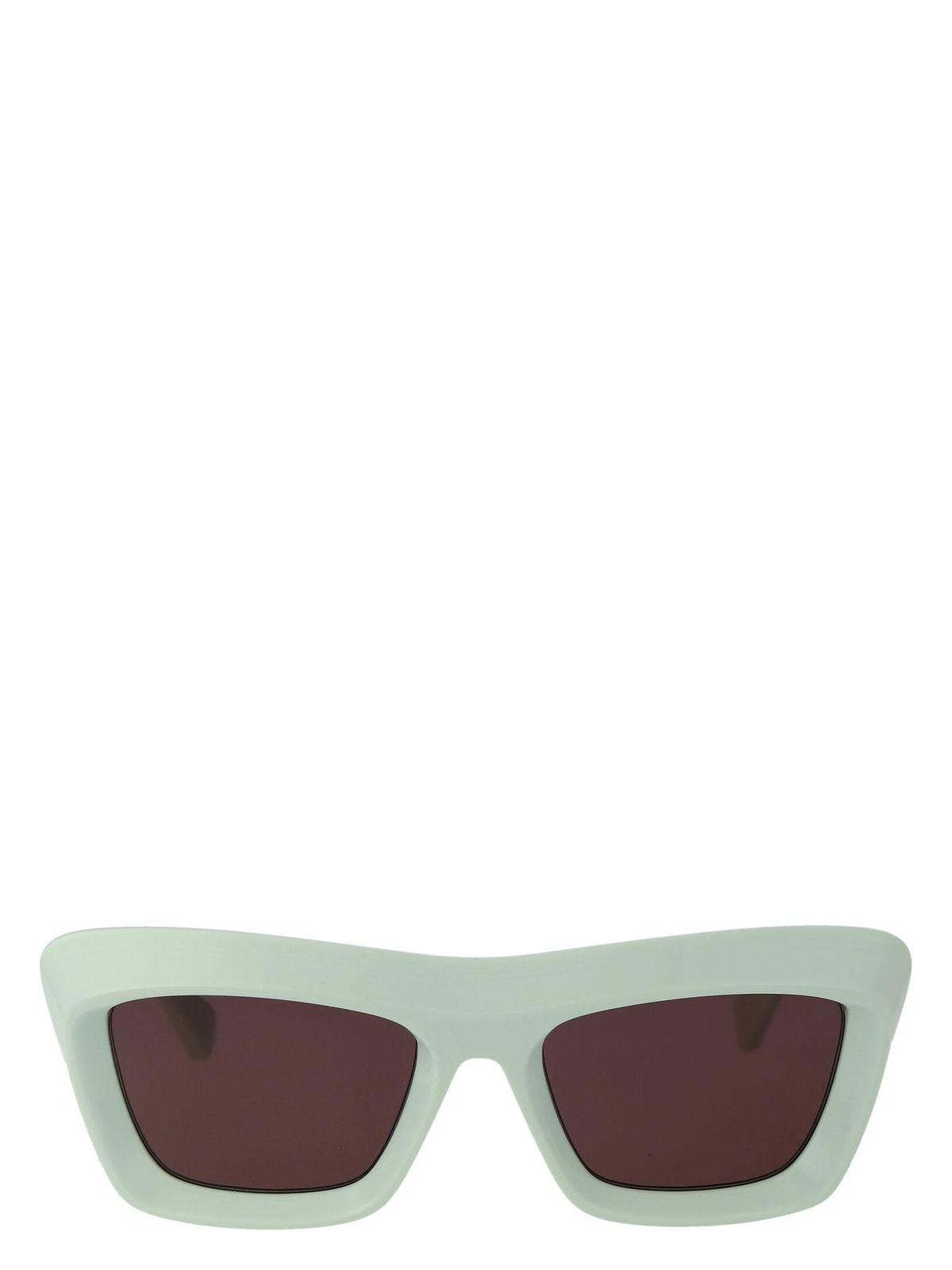 Bottega Veneta Eyewear Bottega Veneta Women's Acetate Green Sunglasses