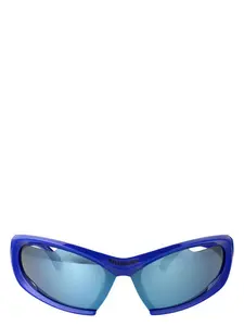 Balenciaga Eyewear Balenciaga Blue Acetate Sunglasses