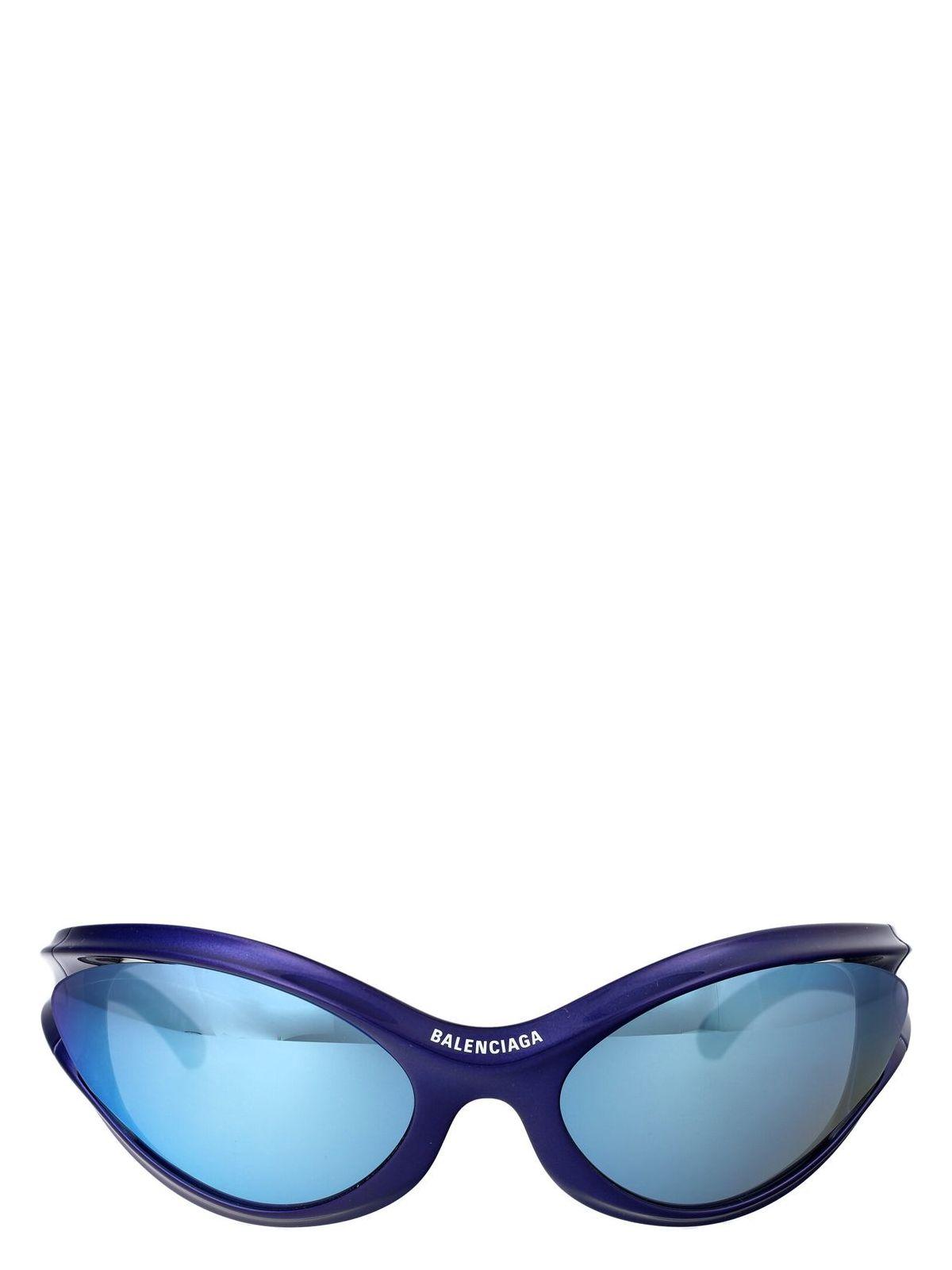 Balenciaga Eyewear Balenciaga Acetate Blue Sunglasses