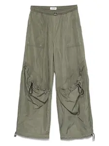 The Attico Women's Long Pants Black