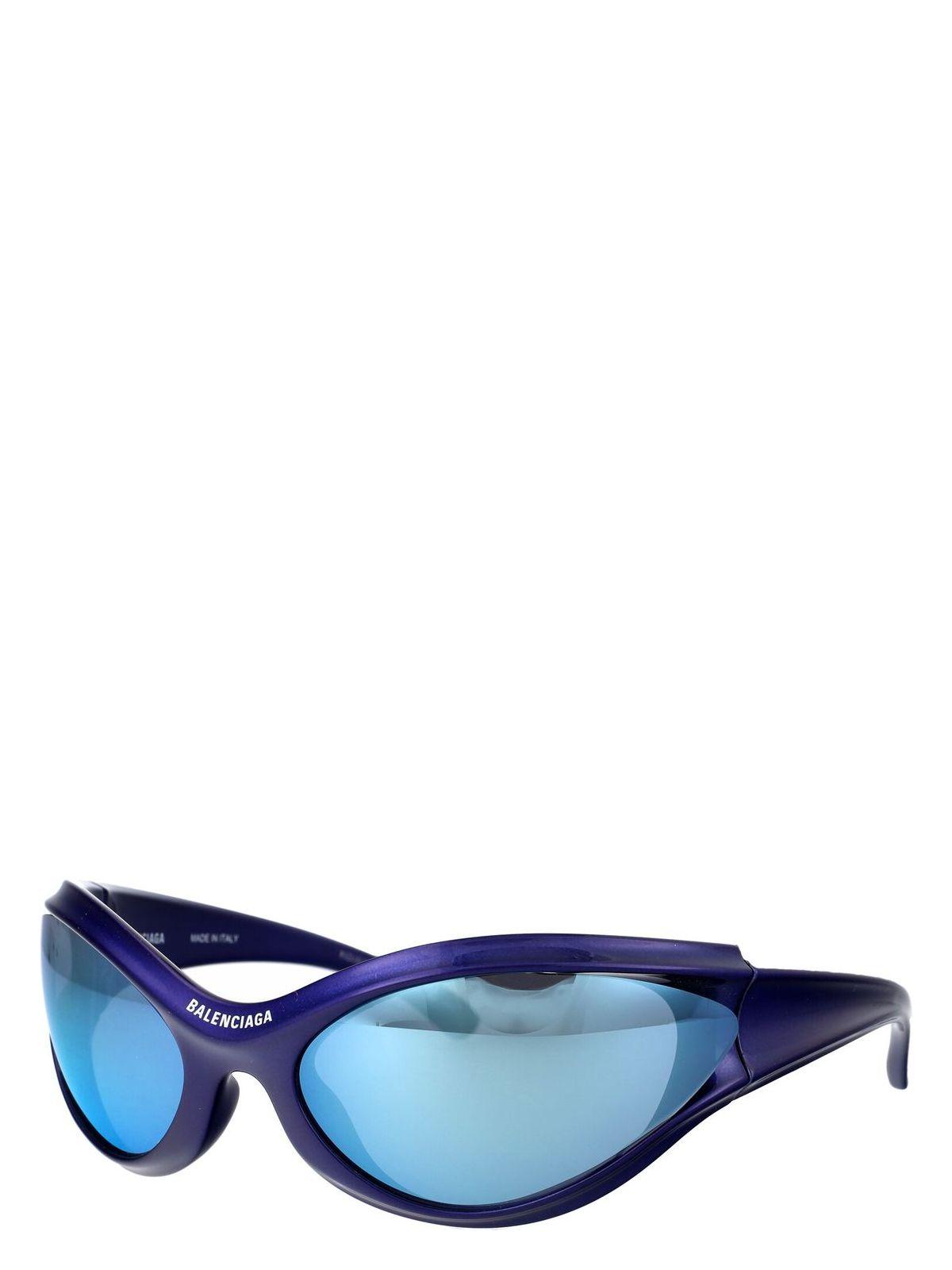 Balenciaga Eyewear Balenciaga Acetate Blue Sunglasses