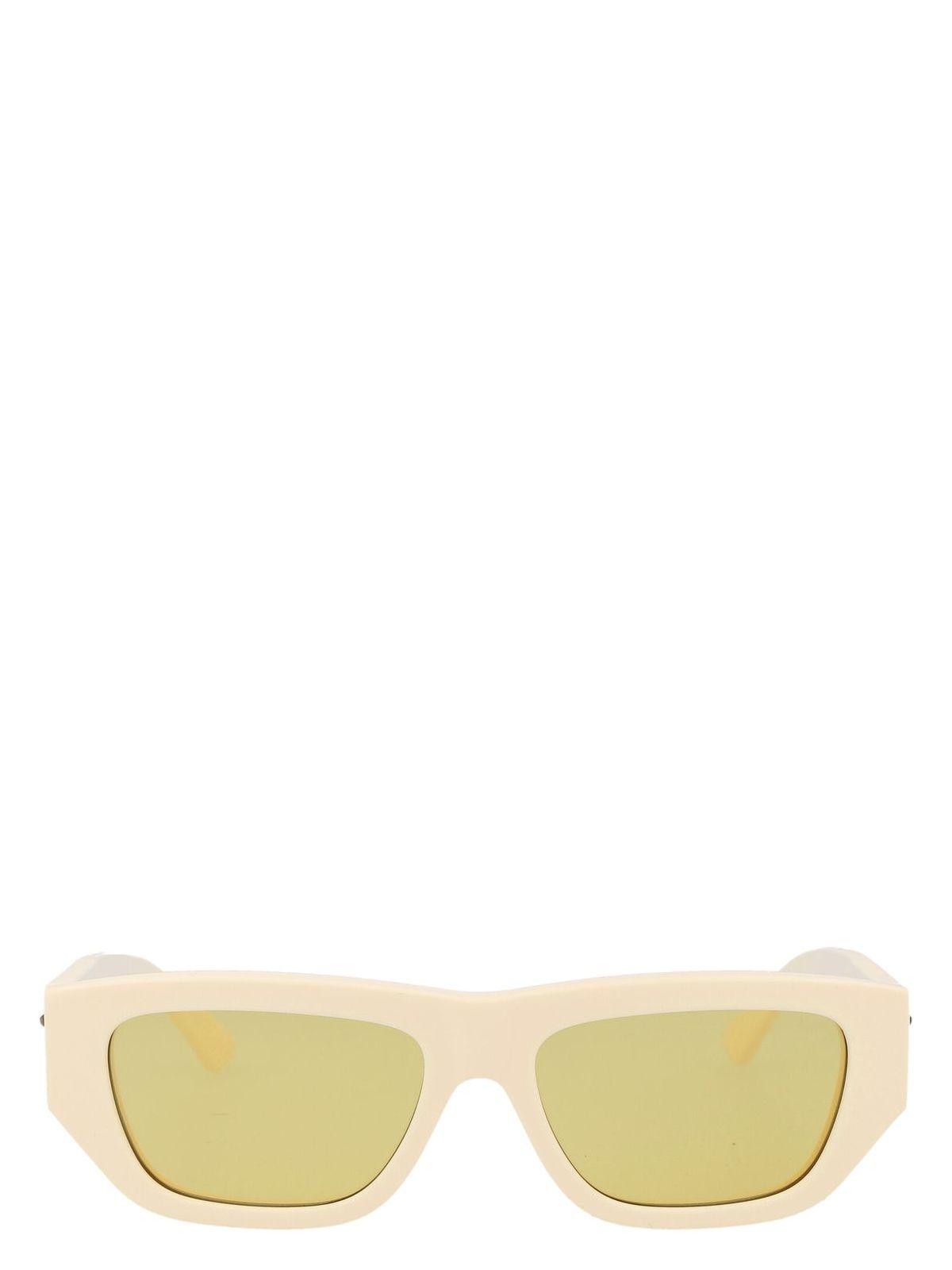 Bottega Veneta Eyewear Bottega Veneta Acetate Ivory Sunglasses